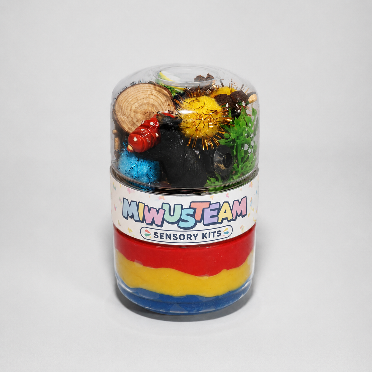 Wild Animal Sensory Play Dough Kit