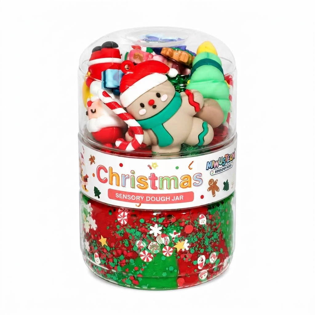 Christmas Sensory Play Dough Kit  