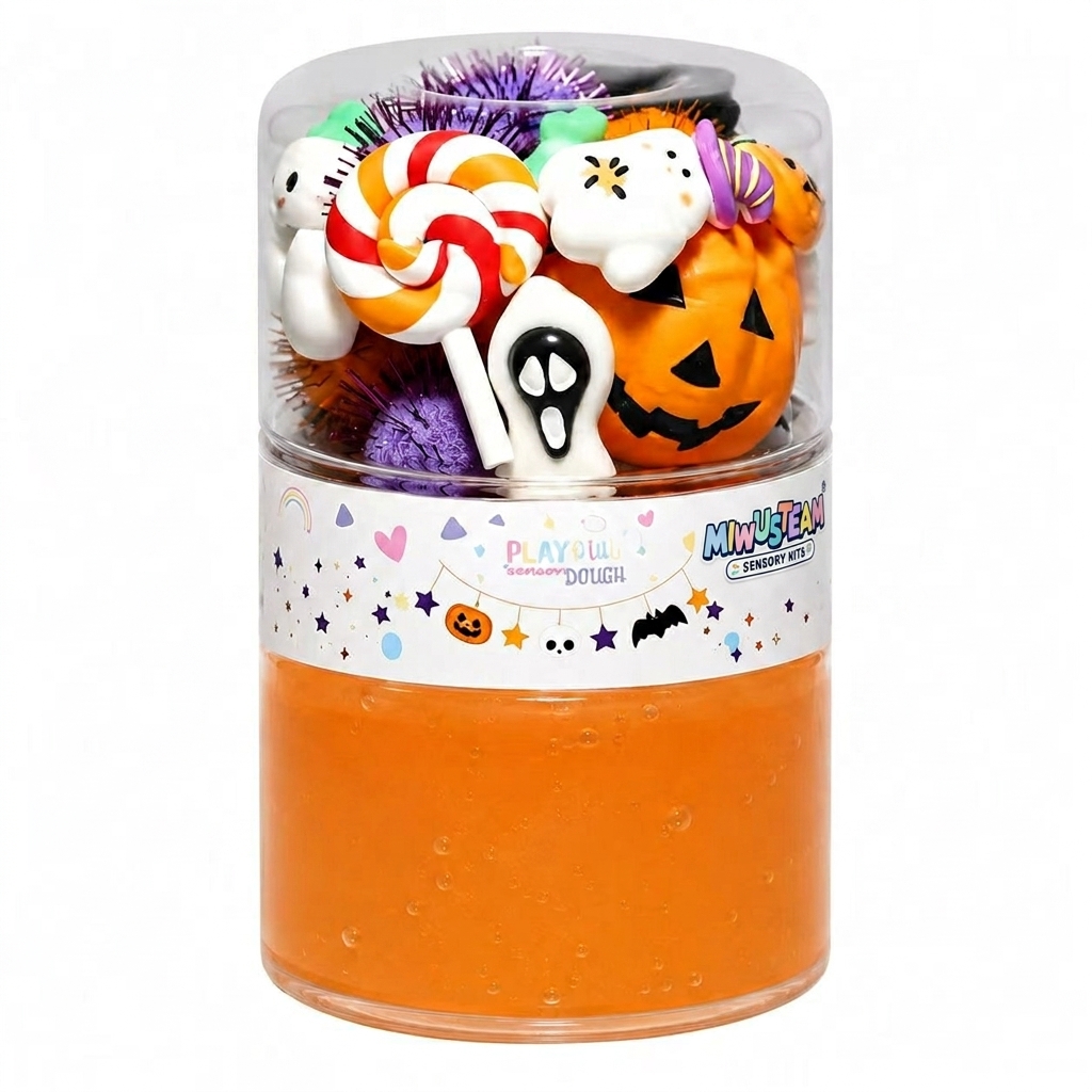 Halloween Sensory Play Dough Kit