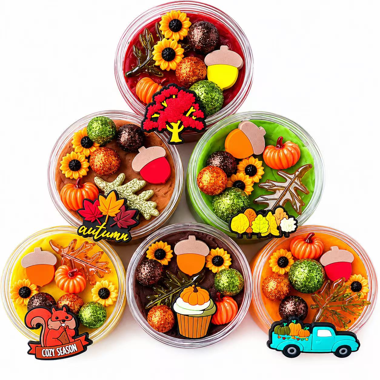 Thanksgiving Sensory Play Dough Kit   
